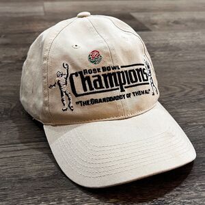 Vintage Nike Team Tag Rose Bowl Washington Huskies Granddaddy of them All Hat